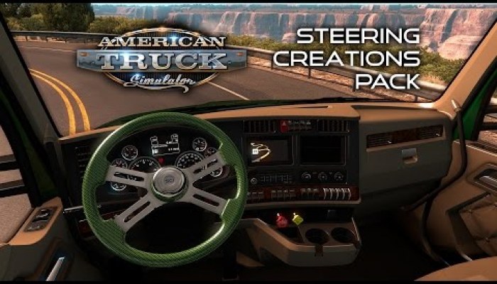 American Truck Simulator Steering Creations Pack - video