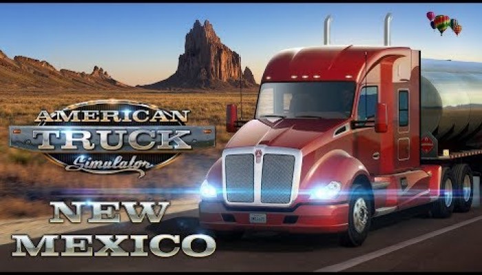 American Truck Simulator Nové Mexico - video